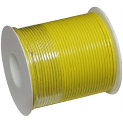 22ga Yellow Primary Wire - 100ft