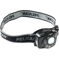 Pelican LED Headlamp, Gesture -Activated, Black