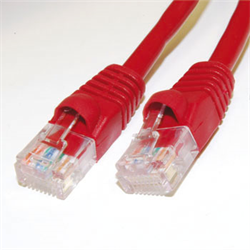 Patch Cable Cat6 RJ45 - 10ft -RED
