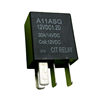 Relay, Automotive,  SPST, 30A, 12VDC w/ Diode