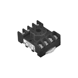 Macromatic - 8 Pin Octal Socket; 600V; Panel & DIN-Rail Mounting