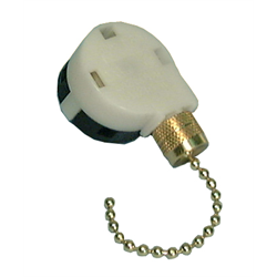 Pull Chain Switch - 2 Circuit - Off, L-1, L-2, L-3
