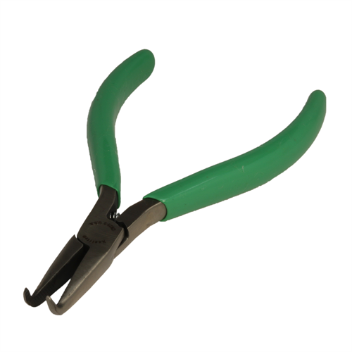 Plier, Xcelite® 60° CurvedTip Nose, Fine Serrated Jaws, 5" KoHen