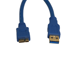 USB 3.0 - A to Micro B Cable - 1ft.