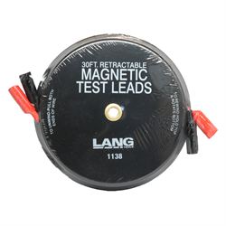 Magnetic Retractable Test Lead - 2 Lead x 30 feet