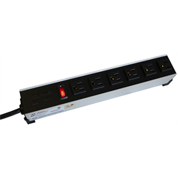 Power Bar - 6 Outlets, 90 Deg Receptacle - 15 ft. Cord