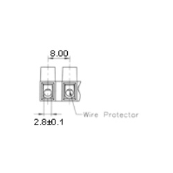 TERMINAL BLOCK 12 POS. 17.5A (8mm Pitch)