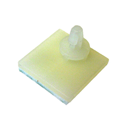 Adhesive Standoffs - 8 Pack, 0.180" Height, Offset 0.6x0.8" Base, Fits 0.125" HS