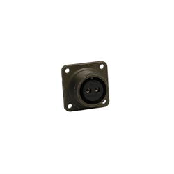 Box Mount Receptacle 2-Pin Female