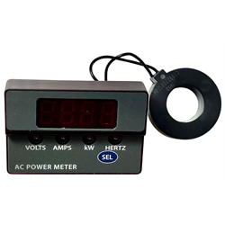 Murata Digital Panel Meter - AC Current, AC Voltage, Frequency, Power, 4 Digits