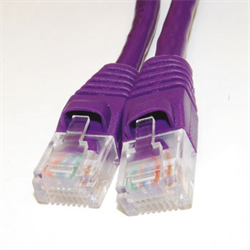 Patch Crossover Cable - 50ft - PURPLE