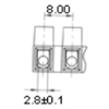 TERMINAL BLOCK 12 POS. 17.5A (8mm Pitch)