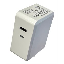 USB Type C Female to AC (110V) Adapter - (5V/3A)