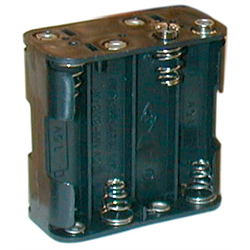 Battery Holder 8-AA Cell, 9V Snap