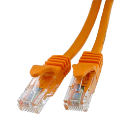 Patch Cable Cat6 RJ45 - 3ft - ORANGE