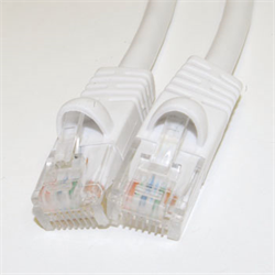 Patch Cable Cat6 RJ45 - 1.5ft - WHITE