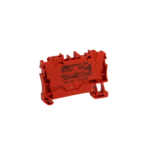 WAGO Terminal Block 2 Conductor 6mm RED KoHen Electronics